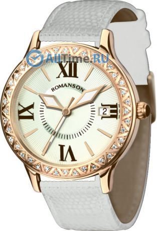 Женские часы Romanson RL1222QLR(WH)WH