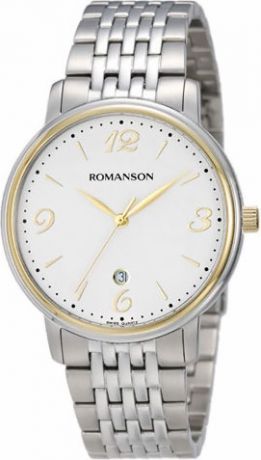 Мужские часы Romanson TM4259MC(WH)
