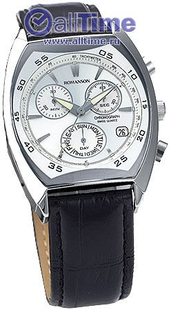 Мужские часы Romanson DL4141HMW(WH)