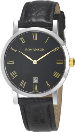 Мужские часы Romanson TL5507CMC(BK)
