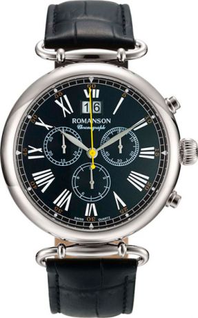 Мужские часы Romanson TL7A13HMW(BK)