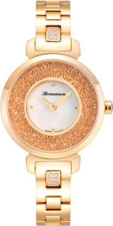 Женские часы Romanson RM6A36QLG(WH)