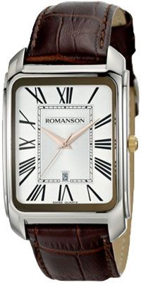 Мужские часы Romanson TL2632MJ(WH)BN
