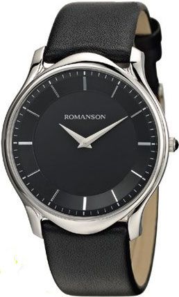 Мужские часы Romanson TL2617MW(BK)BK