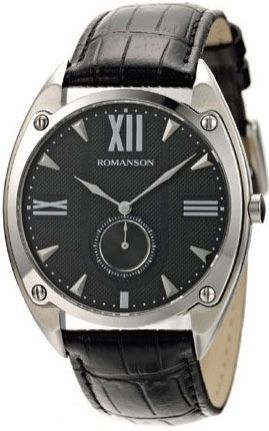 Мужские часы Romanson TL1272JMW(BK)BK