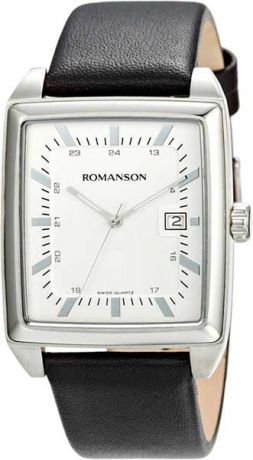 Мужские часы Romanson TL3248MW(WH)BK
