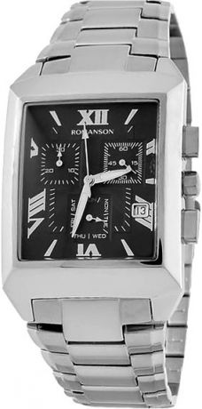 Мужские часы Romanson TM4123HMW(BK)