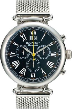 Мужские часы Romanson TM7A13HMW(BK)