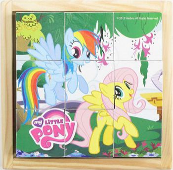 Кубики Играем Вместе My little pony 9 кубиков