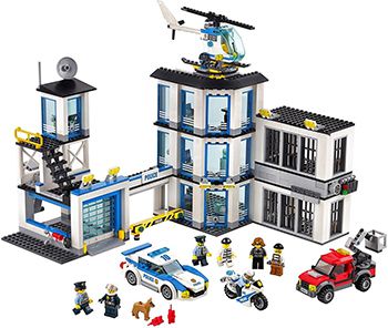 Конструктор Lego CITY Полицейский участок 60141-L
