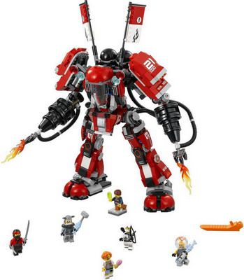 Конструктор Lego NINJAGO Огненный робот Кая 70615