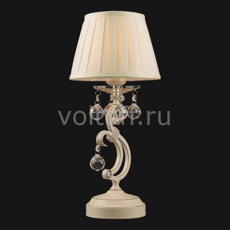 Настольная лампа Eurosvet декоративная 12075/1T белый Strotskis