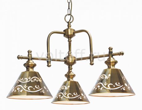 Подвесная люстра Arte Lamp Kensington A1511LM-3PB