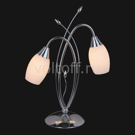 Настольная лампа декоративная Eurosvet 22080/2T хром