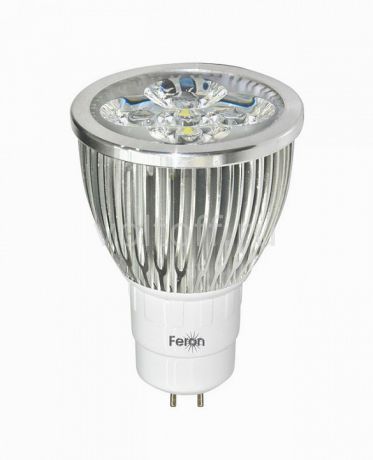Лампа светодиодная Feron GU5.3 230В 5Вт 6400K LB-108 25193