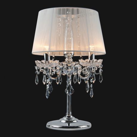 Настольная лампа Eurosvet декоративная 2045/3T хром/белый