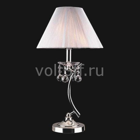 Настольная лампа Eurosvet декоративная 1087/1 хром/серебристый Strotskis