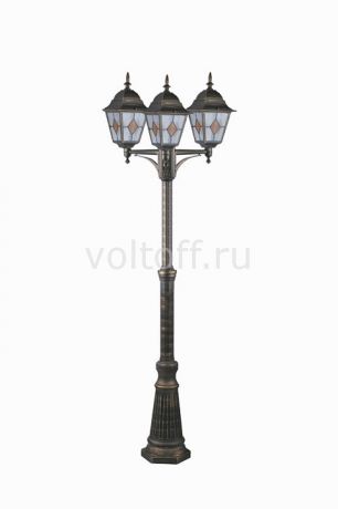 Фонарный столб Arte Lamp Berlin A1017PA-3BN