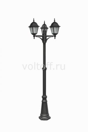 Фонарный столб Arte Lamp Bremen A1017PA-3BK