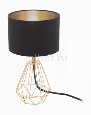 Настольная лампа декоративная Eglo Carlton 2 95787