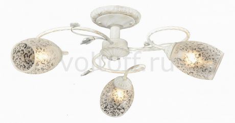 Люстра на штанге IDLamp Julia 874/3PF-Whitepatina