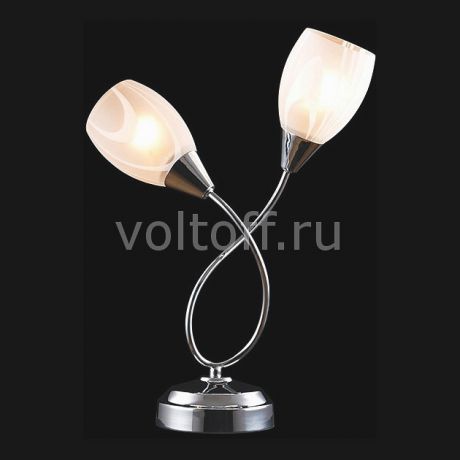 Настольная лампа декоративная Eurosvet 01006/2 хром