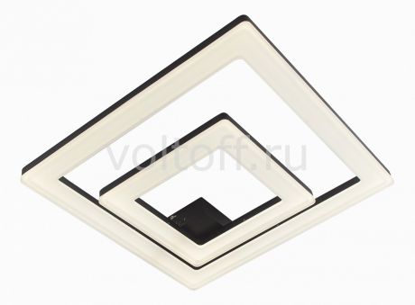 Накладной светильник IDLamp Sevilia 407/2PF-LEDBlack