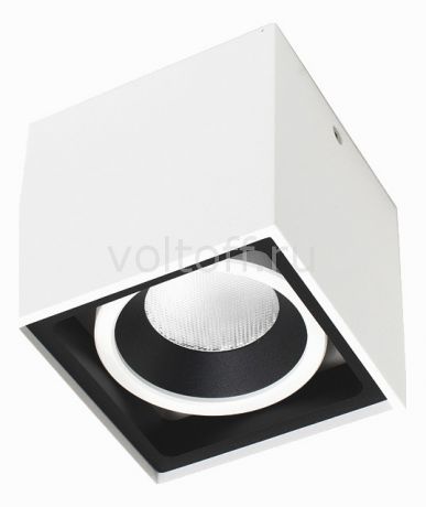 Накладной светильник Donolux DL18415/11WW-SQ White/Black Dim