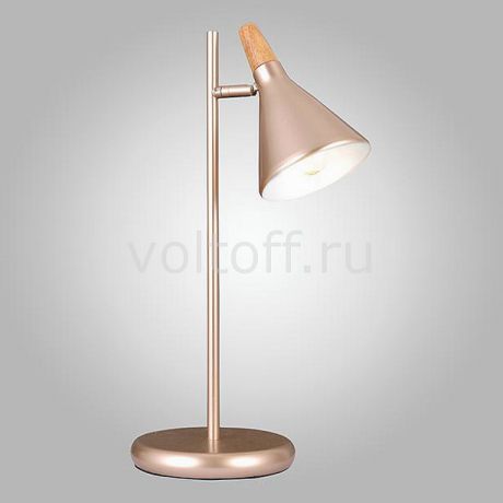 Настольная лампа офисная Eurosvet 01012/1 перламутровое золото