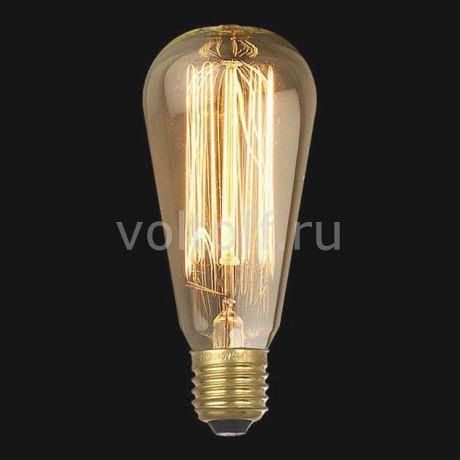 Лампа накаливания Loft it Эдисон E27 40Вт 220В 2400 - 2800 K 1007-67735