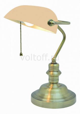 Настольная лампа офисная Arte Lamp Banker A2493LT-1AB