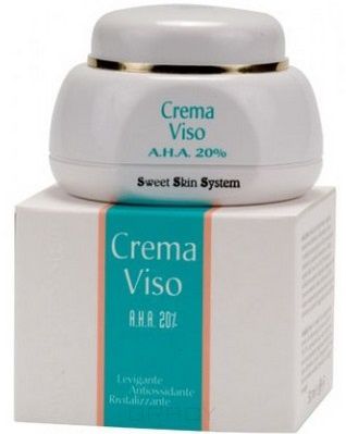 Sweet Skin System Крем для лица Crema Viso AHA 20%, 50 мл