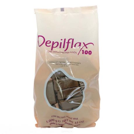 Depilflax Воск горячий в дисках Шоколад EXTRA для любого типа волос, 500 гр