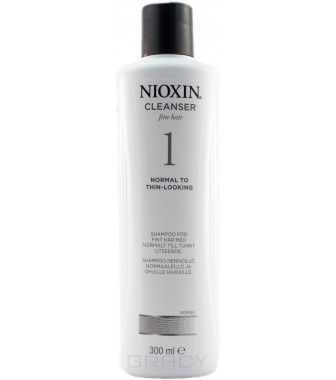 Nioxin Система 1. Очищающий шампунь, 1 л