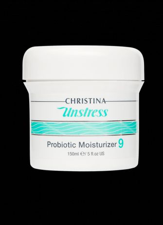 Christina Увлажняющий крем с пробиотическим действием Unstress Probiotic Moisturizer (шаг 9), 150 мл