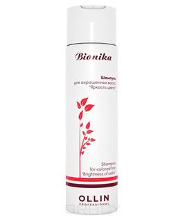 OLLIN Professional Шампунь для окрашенных волос "Яркость цвета", 750 мл