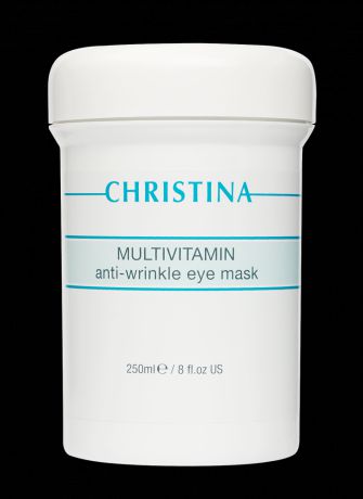 Christina Мультивитаминная маска против морщин для кожи вокруг глаз Multivitamin Anti-Wrinkle Eye Mask, 250 мл
