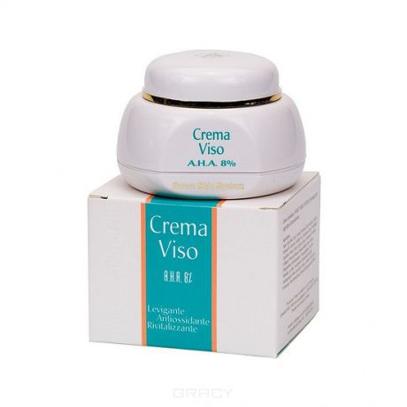 Sweet Skin System Крем для нормальной и жирной кожи Crema Viso AHA 8%