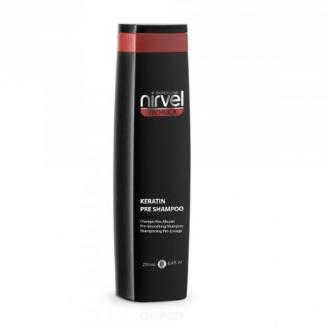 Nirvel Shampoo Pre №1 Кератиновый шампунь перед выпрямлением волос, 1 л