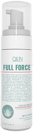OLLIN Professional Мусс-пилинг для волос и кожи головы с экстрактом алоэ Anti-Dandruff Hair & Scalp Mousse, 160 мл