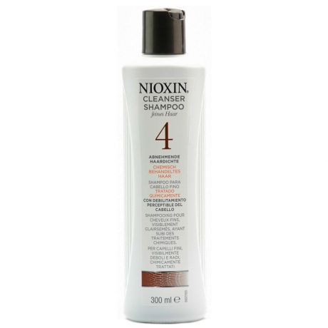 Nioxin Система 4. Очищающий шампунь, 300 мл