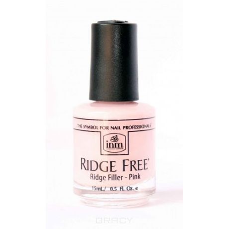 INM Покрытие для разглаживания неровностей розовое Ridge Free Pink, 15 мл