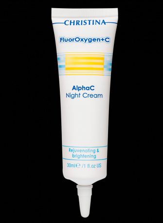 Christina Ночной крем с витамином С FluorOxygen+C AlphaC-Night Cream, 30 мл