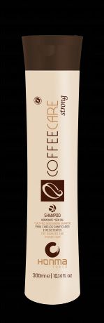 Honma Tokyo Coffee Care Strong Бессолевой увлажняющий шампунь восстановление и защита, 300 мл
