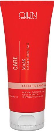 OLLIN Professional Маска, сохраняющая цвет и блеск окрашенных волос Color&Shine Save Mask, 500 мл