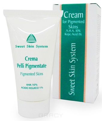 Sweet Skin System Крем для кожи с пигментацией Crema Pelli Pigmentate AHA 10%, 50 мл