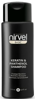 Nirvel Keratin & Panthenol Shampoo Шампунь питательный с кератином и пантенолом , 1 л