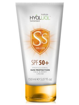 Hyalual Солнцезащитный крем Fase&Body Cream Safe Sun SPF50+, 150 мл