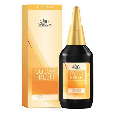 Wella Оттеночная краска для волос Color Fresh Asid без аммиака, 75 мл (14 оттенков), 7/47 светлый гранат, 75 мл