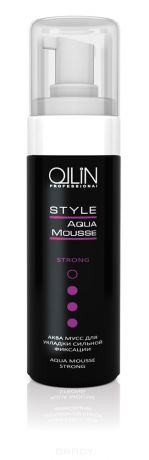 OLLIN Professional Аква мусс для укладки сильной фиксации Aqua Mousse Strong, 150 мл
